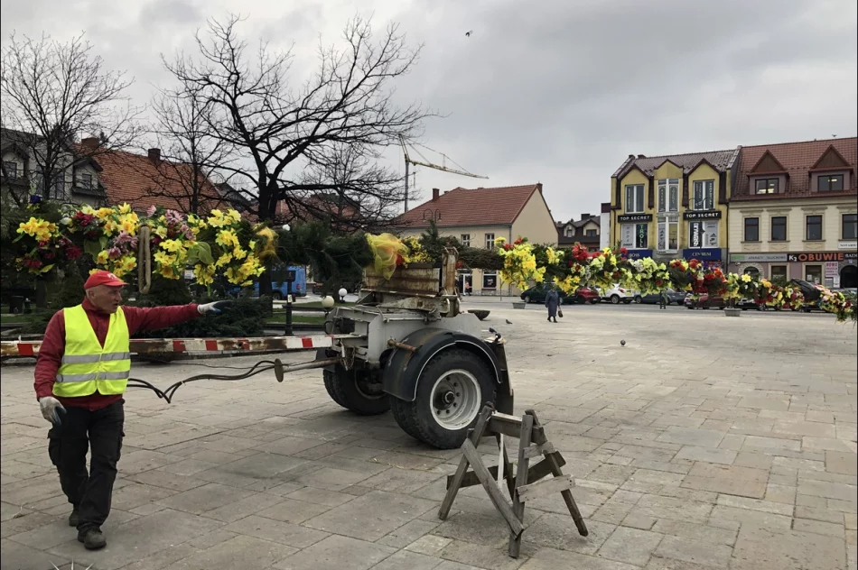 PALMA WIELKANOCNA ZDOBI LIMANOWSKI RYNEK - zdjęcie 3