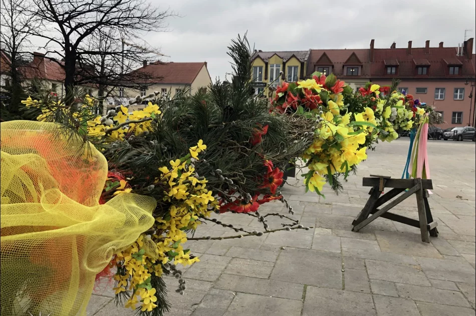 PALMA WIELKANOCNA ZDOBI LIMANOWSKI RYNEK - zdjęcie 4