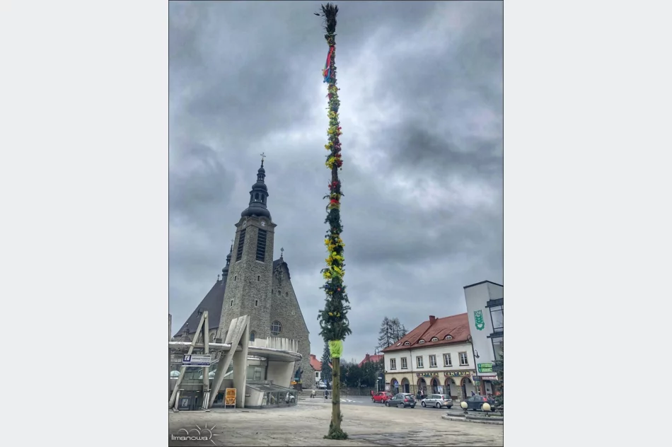 PALMA WIELKANOCNA ZDOBI LIMANOWSKI RYNEK - zdjęcie 7