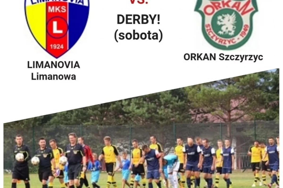 Derby w Limanowej, mecz na szczycie w Słopnicach.