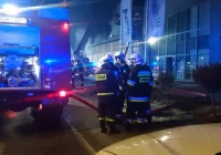 9 godzin gasili pożar piekarni w Bobowej - zdjęcie główne