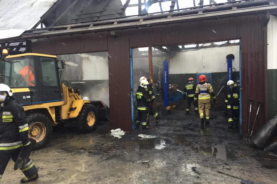 42 strażaków walczyło z ogniem - zdjęcie 6