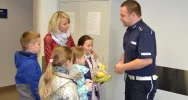 Niecodzienni goście w Komendzie Policji w Limanowej - zdjęcie 4