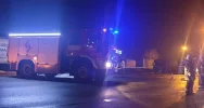 Samochód wypadł z jezdni i uszkodził wiatę przystanku - zdjęcie 4