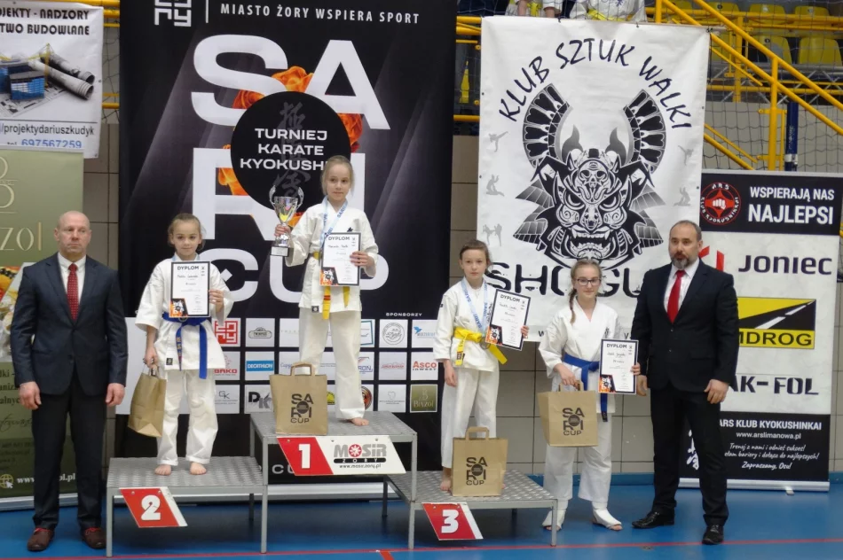 Karatecy ARS Klub Kyokushinkai - Limanowa wywalczyli 5 medali na SARI CUP w Żorach - zdjęcie 4