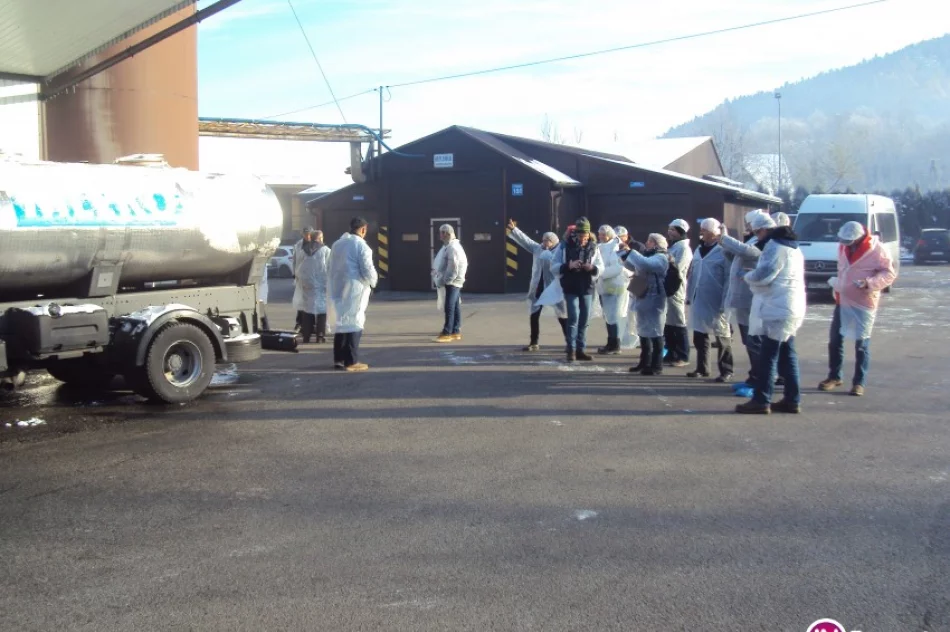 Rolnicy z Francji gościli w limanowskiej spółdzielni - zdjęcie 2