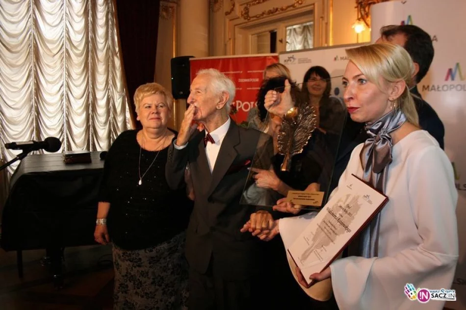 Włodzimierz Rożejowski sądecki stulatek  „Seniorem roku” - zdjęcie 2