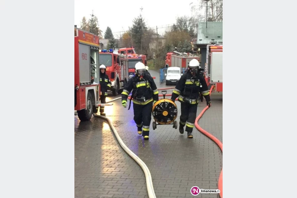 60 strażaków z 11 jednostek wzięło udział w ćwiczeniach - zdjęcie 3