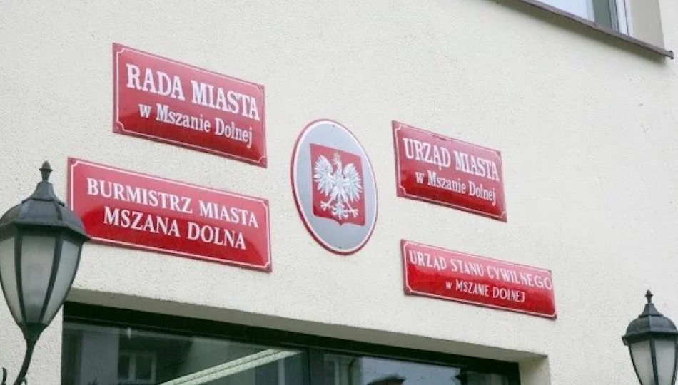 Retransmisja VII sesji Rady Miejskiej w Mszanie Dolnej - zdjęcie 1