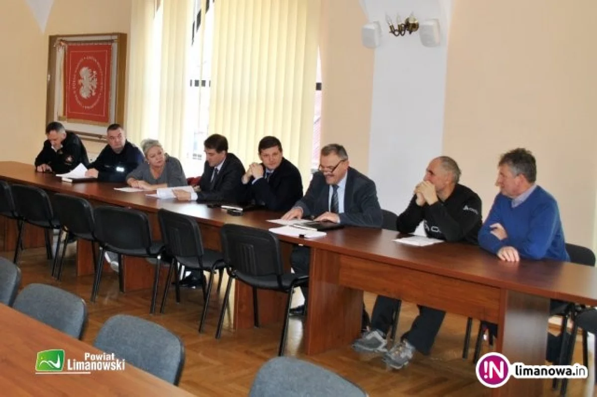 Przyjęto Plan Zarządzania Kryzysowego Powiatu Limanowskiego