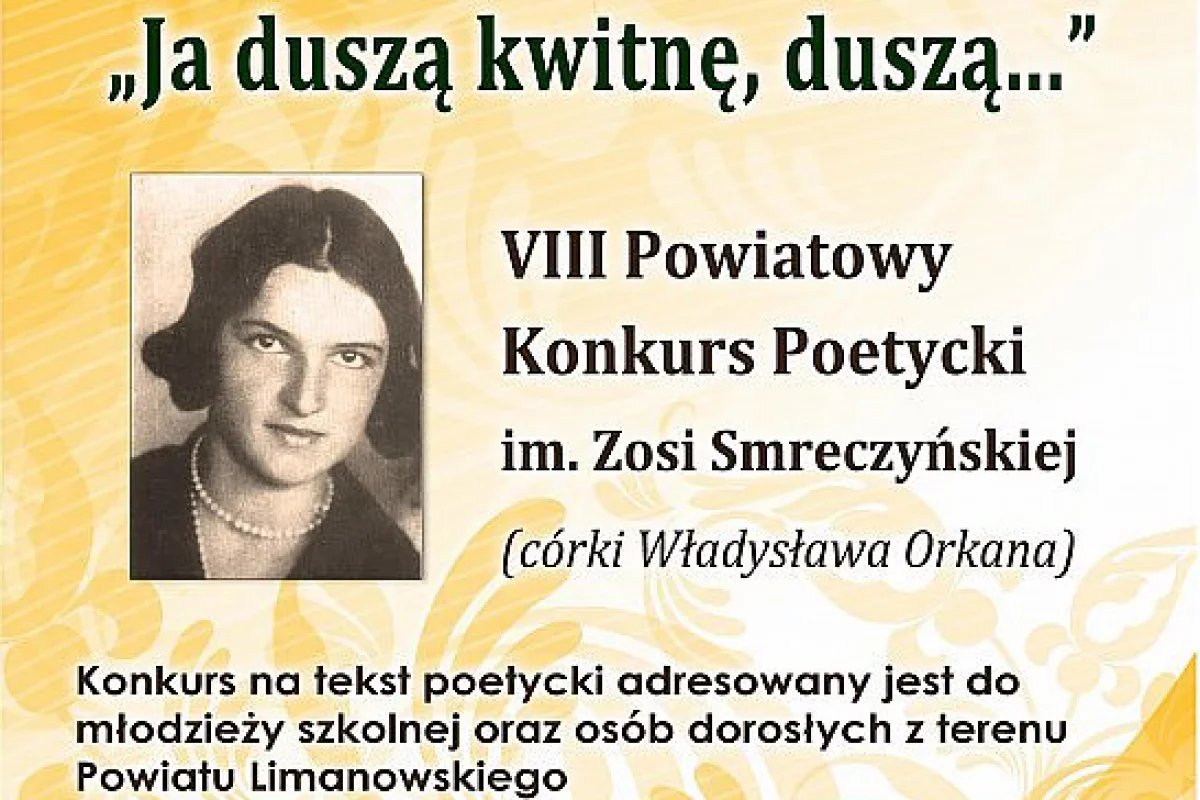 VIII Powiatowy Konkurs Poetycki