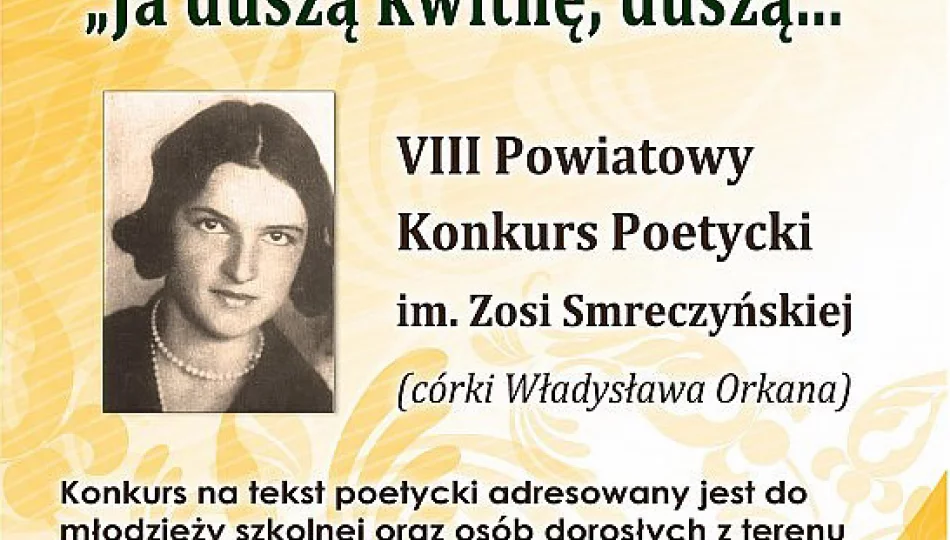 VIII Powiatowy Konkurs Poetycki - zdjęcie 1