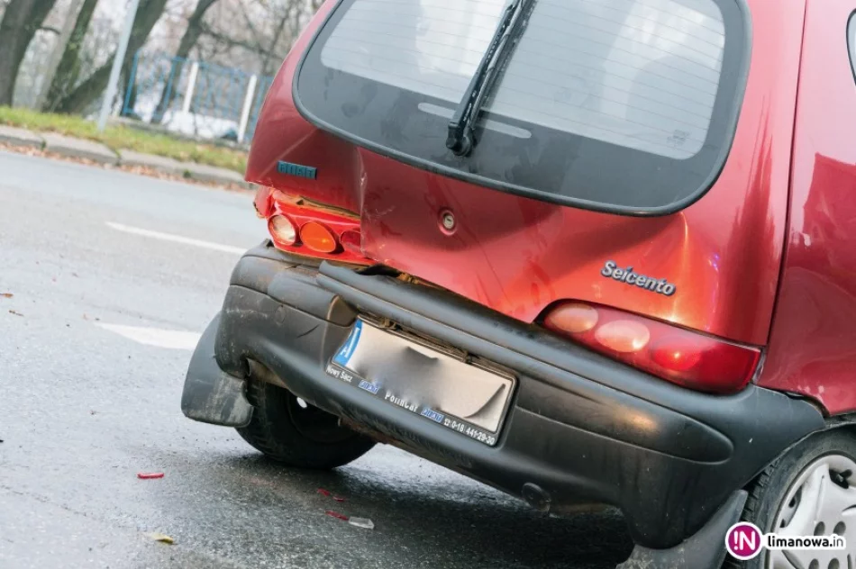 Dwie kolizje na limanowskich drogach - zdjęcie 3