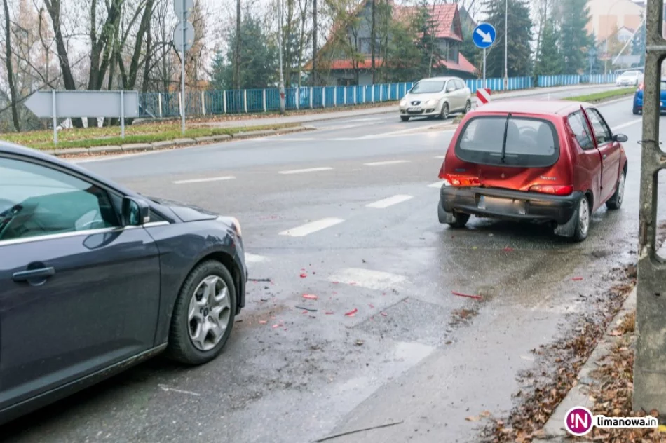 Dwie kolizje na limanowskich drogach - zdjęcie 4