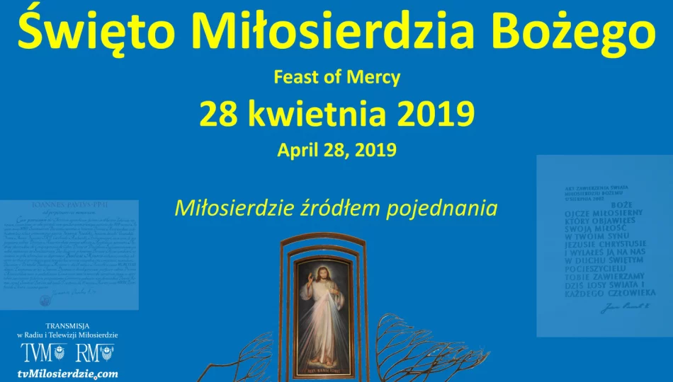 Święto Miłosierdzia Bożego - zdjęcie 1