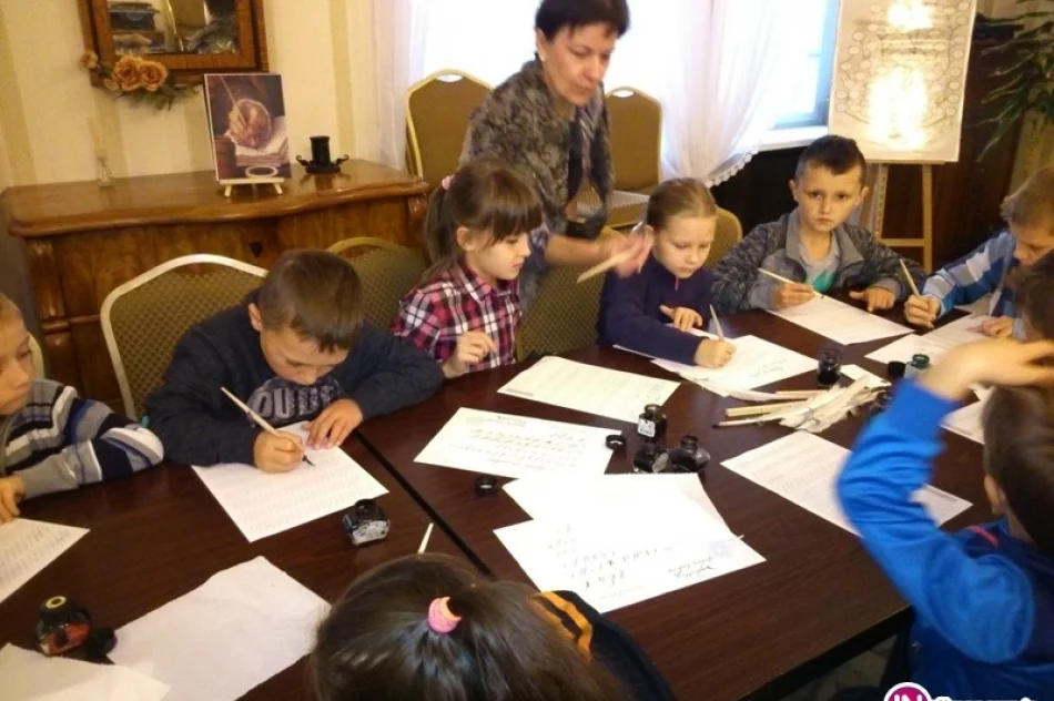 Warsztaty kaligrafii w ramach innowacji pedagogicznej - zdjęcie 3