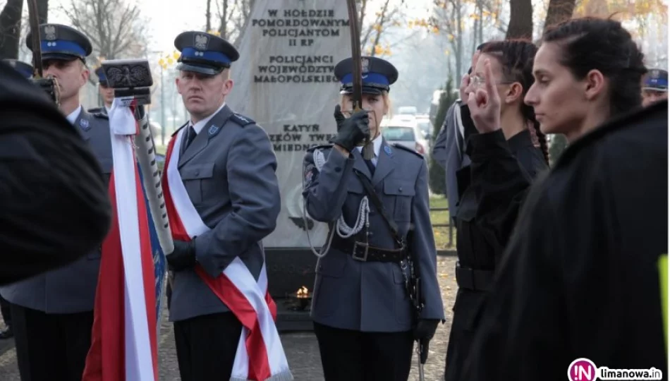 60 nowych policjantów w małopolskiej policji - zdjęcie 1