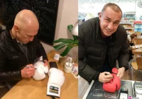 Krzysztof Diablo Włodarczyk i Przemysław Saleta dla dziewczynek z Muszyny - zdjęcie główne