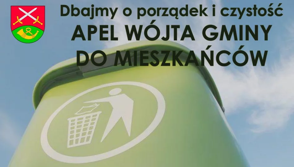 Wójt apeluje do mieszkańców w sprawie odpadów - zdjęcie 1