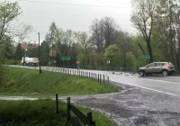 Zdarzenie z udziałem samochodu i ciężarówki z cysterną - zdjęcie główne