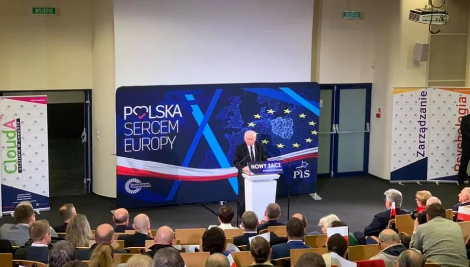 Kaczyński w Nowym Sączu: „W Europie trwa krucjata ideologiczna” - zdjęcie 1