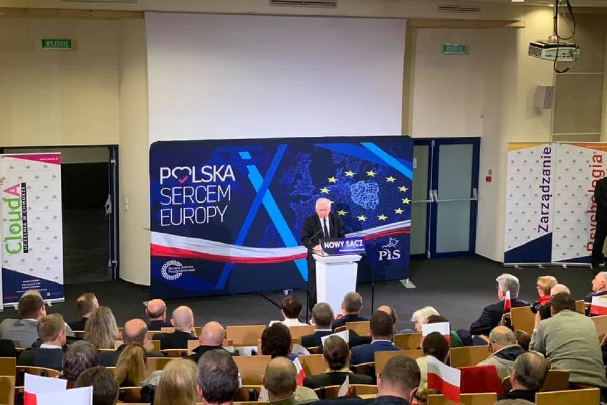 Kaczyński w Nowym Sączu: „W Europie trwa krucjata ideologiczna”