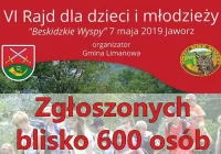 Prawie 600 osób zgłoszonych na Rajd "Beskidzkie Wyspy" - zdjęcie główne