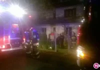 Nocny pożar w budynku, 4 osoby ewakuowane - zdjęcie główne