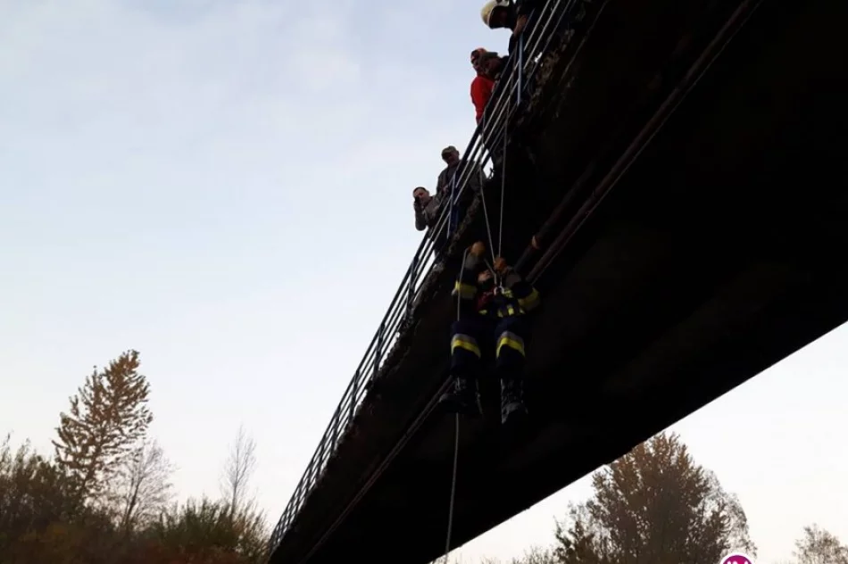 Strażacy-ochotnicy ćwiczyli ratownictwo wysokościowe - zdjęcie 4