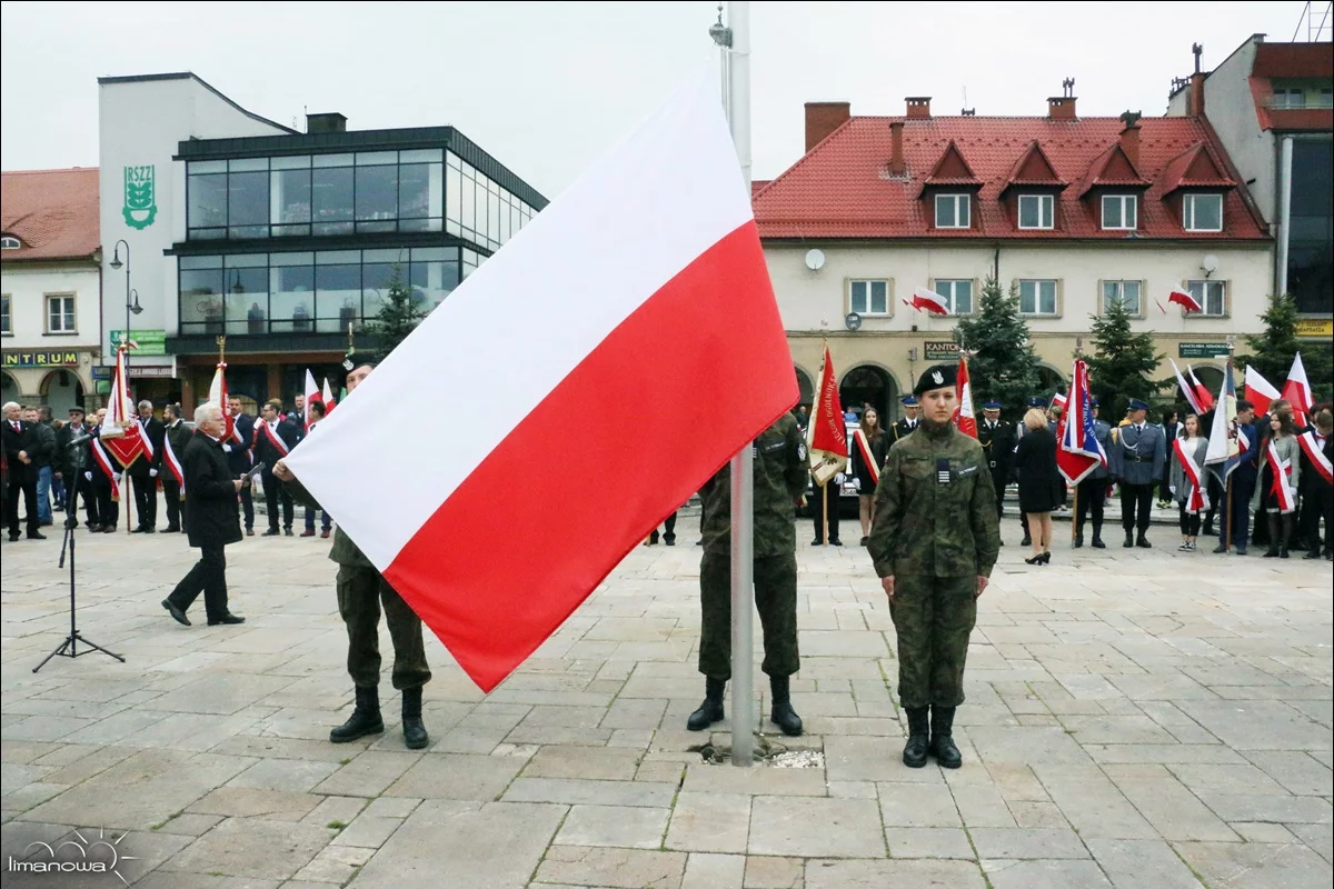 Limanowianie uczcili 228. rocznicę uchwalenia Konstytucji 3 Maja