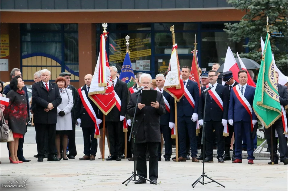 Limanowianie uczcili 228. rocznicę uchwalenia Konstytucji 3 Maja - zdjęcie 10