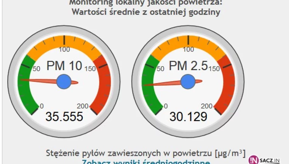 W Nowym Sączu jest enklawa czystego powietrza? - zdjęcie 1