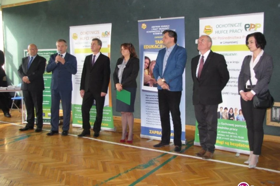 Targi edukacji i pracy w Limanowej - zdjęcie 4