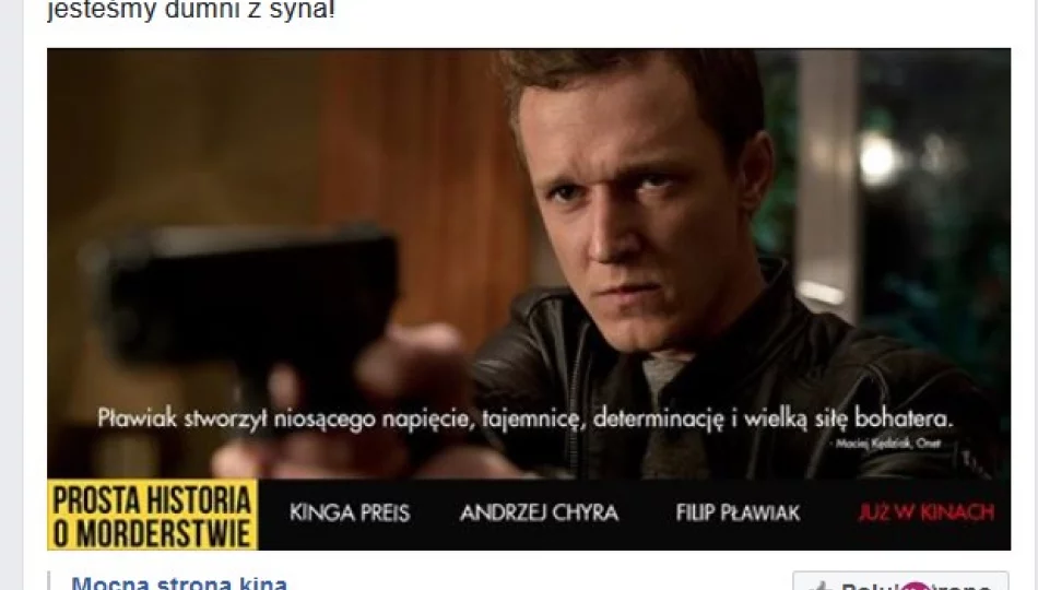 Starosta nowosądecki dumny z nowego filmu syna - zdjęcie 1