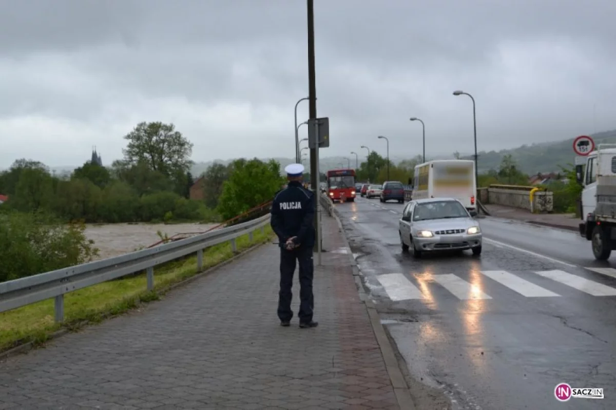 Utrudnienia na drodze w Rdziostowie