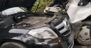 Zderzenie dostawczego Forda z Mercedesem - zdjęcie 5