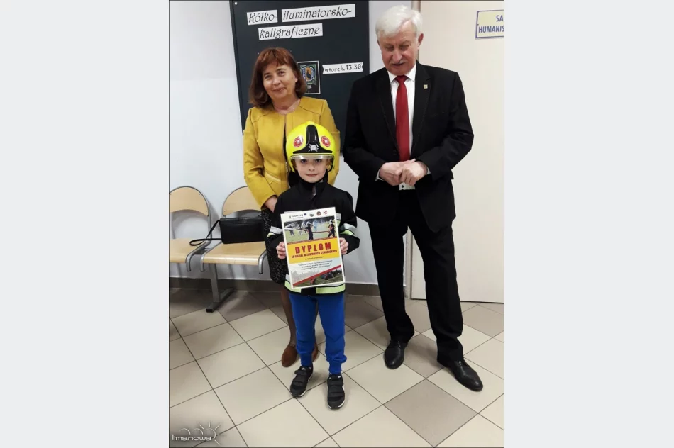 Rekonstrukcja historycznej akcji gaśniczej na limanowskim rynku oraz zawodów strażackich w Limanowej - zdjęcie 4