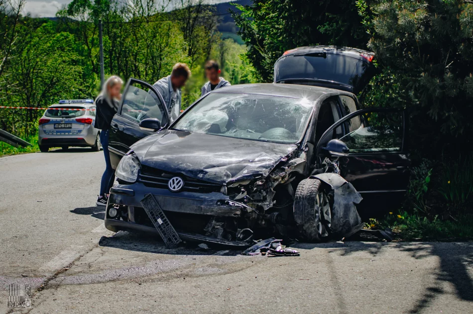 W sobotę 4 wypadki drogowe - zdjęcie 2