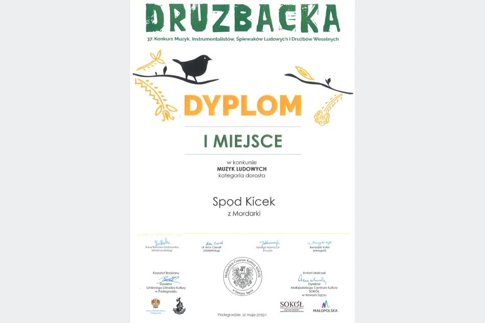 Druzbacka 2019 - zespoły z gminy Limanowa wśród głównych laureatów - zdjęcie 5