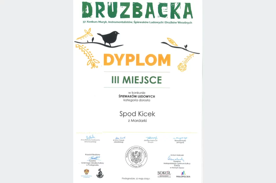 Druzbacka 2019 - zespoły z gminy Limanowa wśród głównych laureatów - zdjęcie 6