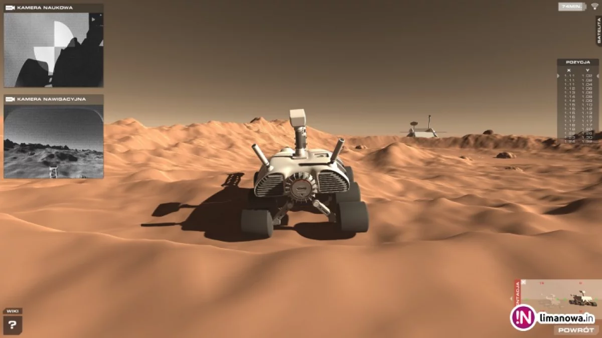 Młodzi badacze wezmą udział w symulowanym lądowaniu na Marsie