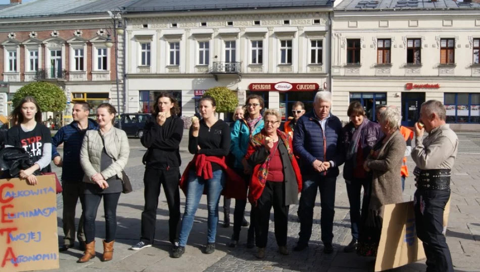 Nowy Sącz przeciwko CETA - zdjęcie 1