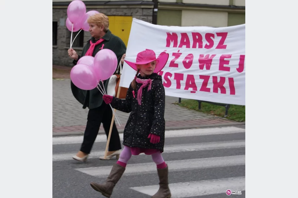 Chcemy zdrowia sądeczanek - VIII Marsz Różowej Wstążki - zdjęcie 4