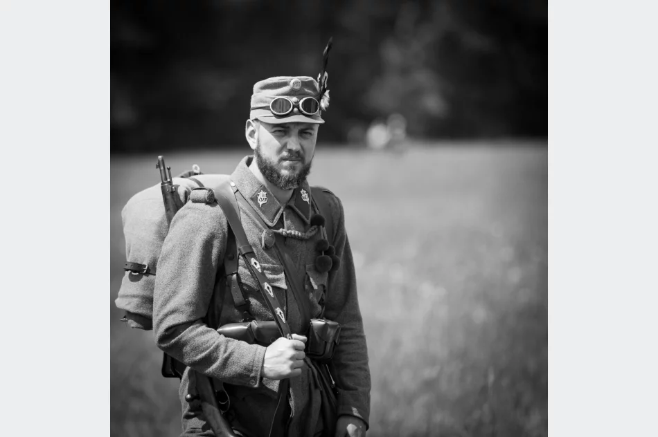 Rekonstrukcja Bitwy Limanowskiej 1914 na Jabłońcu (2019) - zdjęcie 8