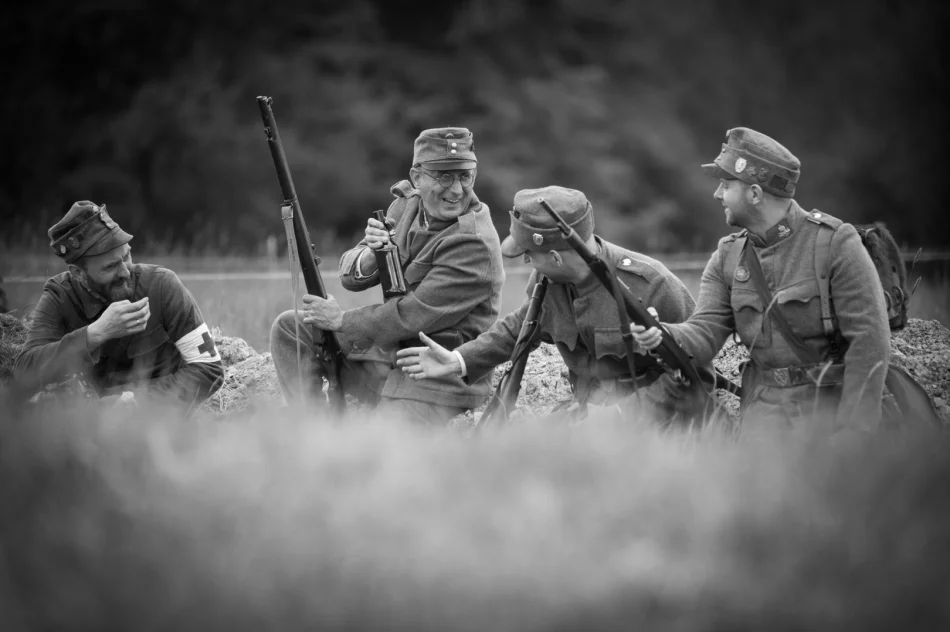 Rekonstrukcja Bitwy Limanowskiej 1914 na Jabłońcu (2019) - zdjęcie 17