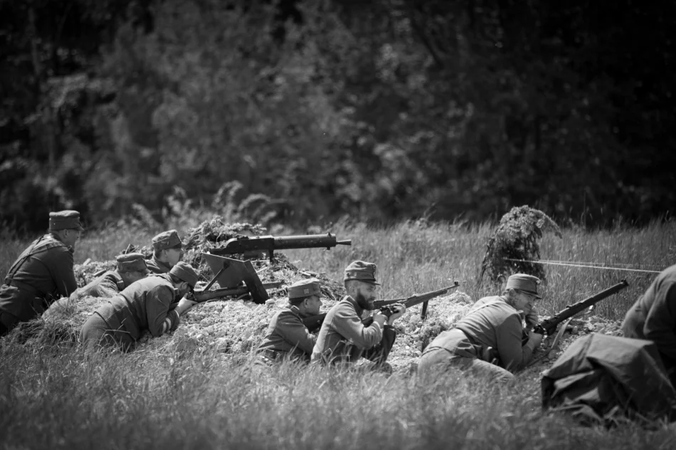 Rekonstrukcja Bitwy Limanowskiej 1914 na Jabłońcu (2019) - zdjęcie 19