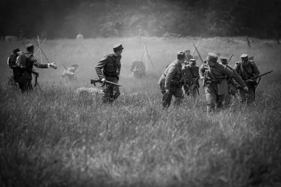 Rekonstrukcja Bitwy Limanowskiej 1914 na Jabłońcu (2019) - zdjęcie 20