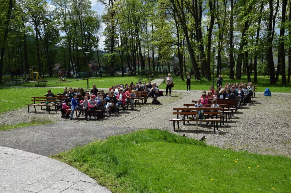 6 szkolnych drużyn wzięło udział w dorocznym rajdzie turystycznym - zdjęcie 5