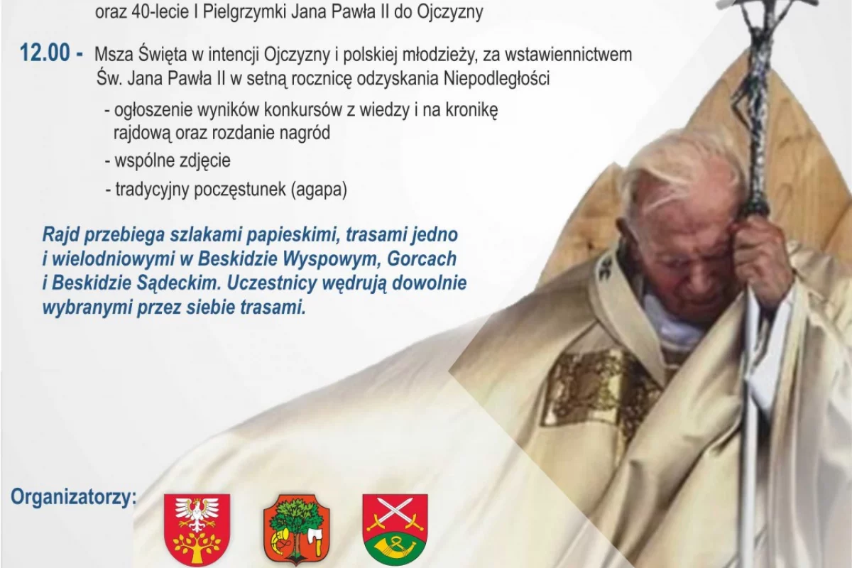 XVII Gwiaździsty Rajd Szlakami Świętego Jana Pawła II