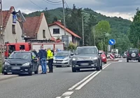 Dwie kolizje na drogach powiatu - zdjęcie główne